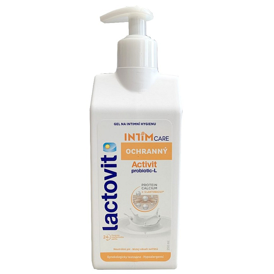 Lactovit Activit ochranný gel pro intimní hygienu 250 ml