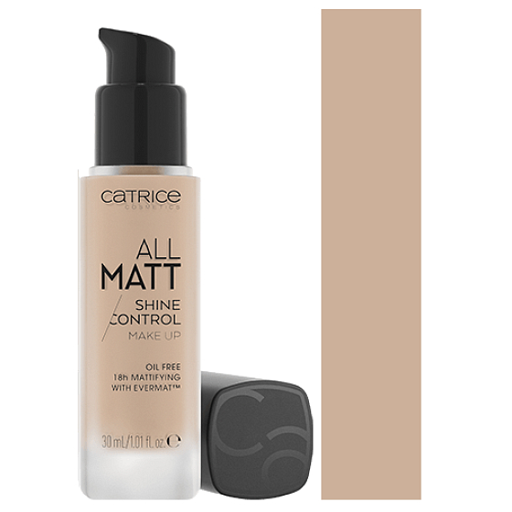 Catrice All Matt Shine Control make-up 015 Cool Vanilla Beige 30 ml