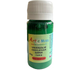 Art e Miss Uniwersalna farba akrylowa matowa 33 Zielona 40 g