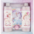 Bohemia Gifts Unicorn sprchový gel 250 ml + šampon na vlasy 250 ml + hra, kosmetická sada pro děti