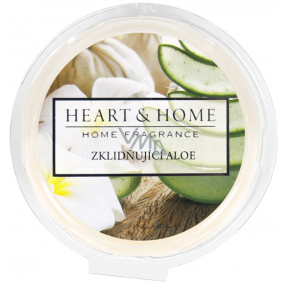 Heart & Home Zklidňující aloe sojový přírodní vonný vosk 26 g