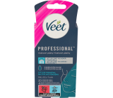 Veet Professional Obličej depilační voskové pásky pro citlivou pokožku 20 kusů