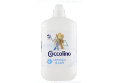 Coccolino White Sensitive skoncentrowany płyn do płukania do prania dla niemowląt 68 prań 1,7 l