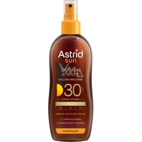 Astrid Sun OF 30 olej do opalania, 200 ml Astrid Sun OF 30 olej do opalania, 200 ml