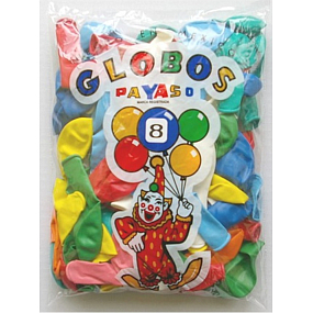 Globos balonek nadmuchiwany kula 23/80cm, 100 sztuk