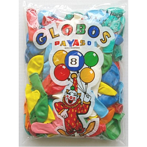 Globos balonek nadmuchiwany kula 23/80cm, 100 sztuk Globos balonek nadmuchiwany kula 23/80cm, 100 sztuk