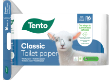 Ten Ellegance Classic 3-warstowy papier toaletowy, rolka 150 kawałków, 18 m, 16 rolek