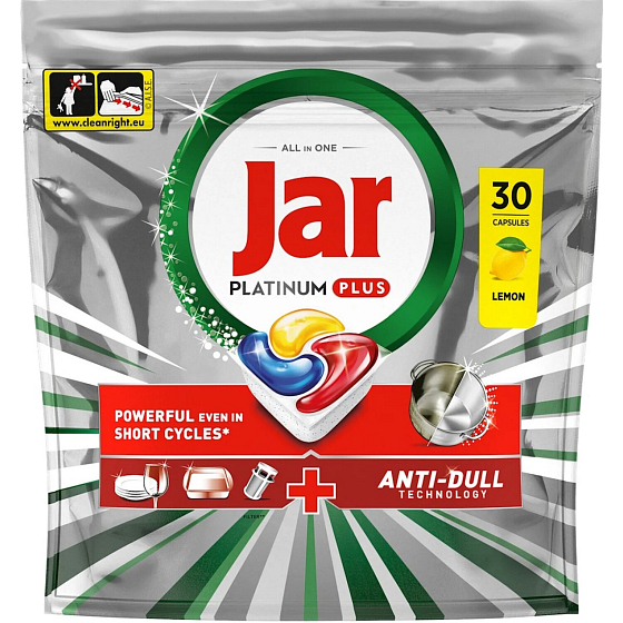 Jar Platinum Plus tabletki do zmywarki, 30 szt.
