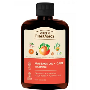 Green Pharmacy Olejek masujący rozgrzewający 200 ml