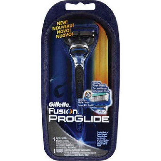 Gillette Fusion ProGlide holicí strojek + náhradní hlavice 1 kus pro muže