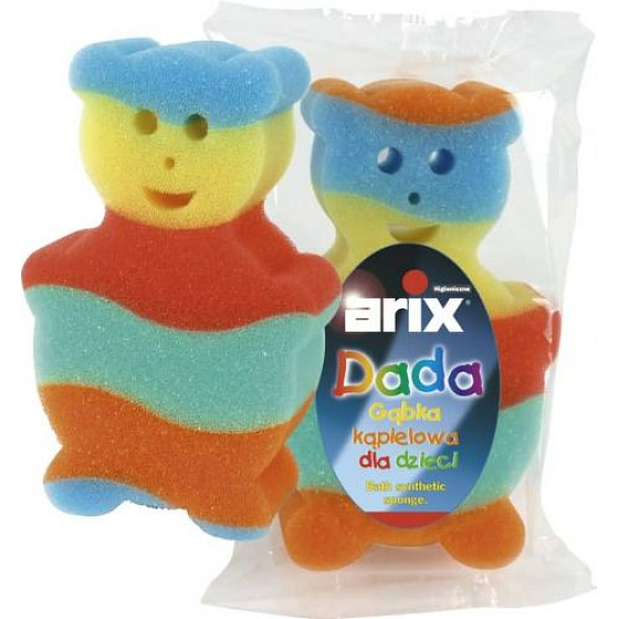Arix Dada gąbka kąpielowa różne kształty 15 x 9 cm 1 sztuka