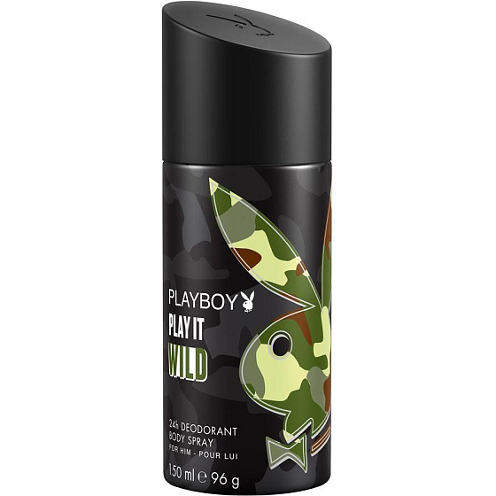 Playboy Play It Wild for Him deodorant sprej pro muže 150 ml