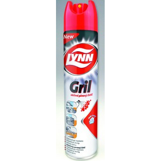 Lynn Gril pěnový čistič na trouby a grily sprej 300 ml