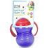 First Steps Sipper Cup 12+ láhev se sosákem a dvěma uchy pro děti fialová 300 ml