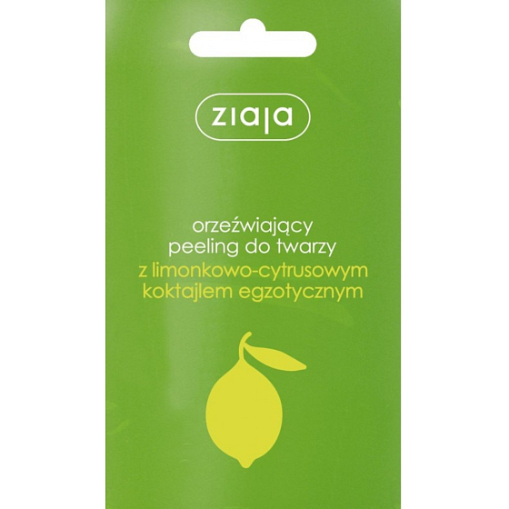 Ziaja Citrusový koktejl peeling na obličej sáček 7 ml