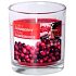 Bolsius Aromatic Lovely Cranberry - Půvabná Brusinka vonná svíčka ve skle 72 x 80 mm 320 g doba hoření 39 hodin