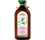 Green Pharmacy szampon przeciw wypadaniu włosów z łopianem i pszenicą 350 ml