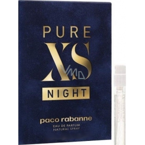 Paco Rabanne Pure XS Night parfémovaná voda pro muže 1,5 ml s rozprašovačem, vialka Paco Rabanne Pure XS Night parfémovaná voda pro muže 1,5 ml s rozprašovačem, vialka
