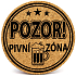 Nekupto Korkový podtácek Pozor! Pivní zóna 10 cm