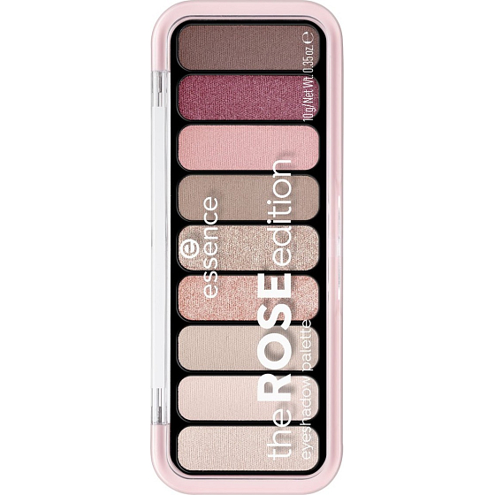 Essence The Rose Edition Eyeshadow Palette paletka očních stínů 20 Lovely In Rose 10 g