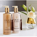 Grace Cole Oud Accord & Velvet Musk - Oudové dřevo a sametové pižmo jemné mléko na ruce dávkovač 300 ml