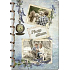 Ditipo Fotoalbum Retro mladý pár se dvěma psíky B4 24 x 34 cm