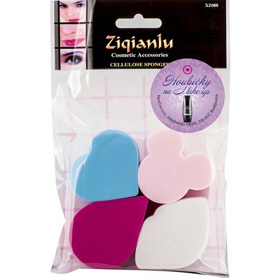 Moje Houbička na make-up 5 cm 4 kusy