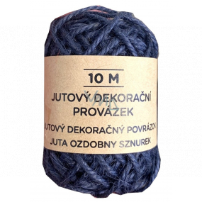 Albi Jutowy dekoracyjny sznurek Niebieski 10 m Albi Jutowy dekoracyjny sznurek Niebieski 10 m