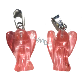 Kryształ różowy Anioł stróż, naturalny kamień różowy szlifowany 2 - 2,2 cm, kamień kamień Kryształ różowy Anioł stróż, naturalny kamień różowy szlifowany 2 - 2,2 cm, kamień kamień