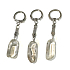 Zawieszka z kamienia kwarcu różowego ok. 10 cm 1 sztuka, kamień realizacji snów