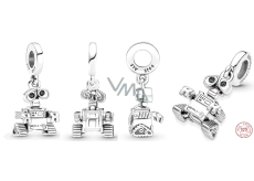 Charm Srebrna 925 Disney Pixar Wall-I robot, zawieszka na bransoletkę