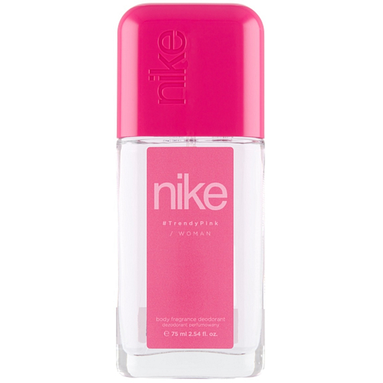 Nike Trendy Różowy Kobieta perfumowany dezodorant szkło dla kobiet 75 ml