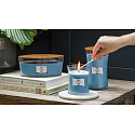 WoodWick Tempest - Burza zapachowa świeca z drewnianym knotem i szklanym wieczkiem średnia 275 g