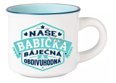Albi Espresso kubek - Najlepsza babcia bajecznie i podziwu godna 45 ml