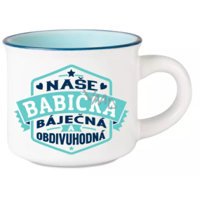 Albi Espresso kubek - Najlepsza babcia bajecznie i podziwu godna 45 ml