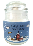 VNC mini świeczka NLW 0004 Zima jak malowana CZ