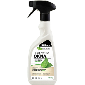 Balhome ocetowy środek do mycia okien 500 ml, spryskiwacz