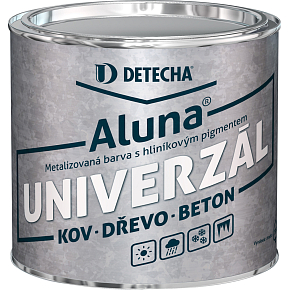 Detecha Aluna farba na metal beton drewno z zawartością aluminium, srebrzysta, 2 kg