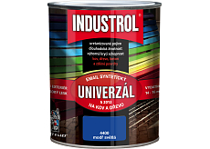 Industrol S2013 uniwersalny połysk farba na metal i drewno, 4400 błękitny jasny, 600 ml