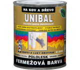 UNIBAL O2025 farba olejna do drewna i metalu samozagruntująca, 1000 biały, 1 kg