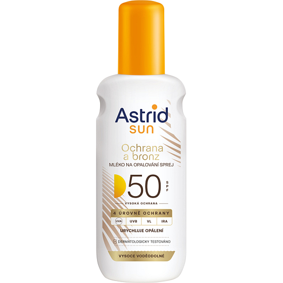 Astrid Sun OF50 Bronz mleko do opalania w spray’u 150 ml