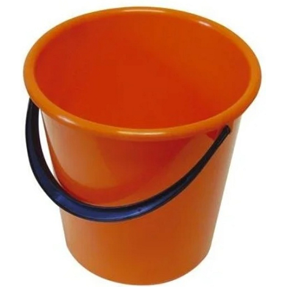 Wiaderko plastikowe bez wylewki, różne kolory 12 l