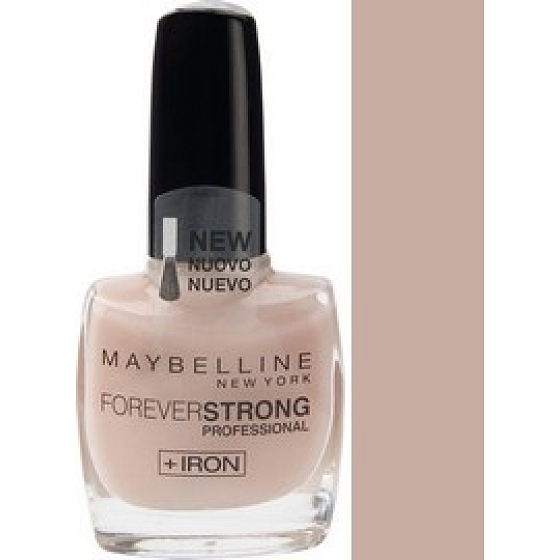 Maybelline Forever Strong Professional lak na nehty 78 Porcelaine 10 ml
