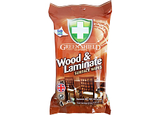 Green Shield mokre chusteczki do czyszczenia drewna i laminatów, 50 sztuk