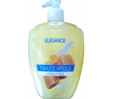 Elegancja Mleko i miód płynne mydło dozownik 500 ml