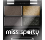 Miss Sporty Studio Colour Quattro cieni do oczu 414 100% Smokey 3,2 g