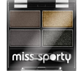 Miss Sporty Studio Colour Quattro cieni do oczu 414 100% Smokey 3,2 g
