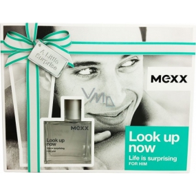 Mexx Look Up Now Man toaletní voda 30 ml + sprchový gel 50 ml, dárková sada