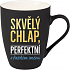 Albi Sametový hrnek Świetny chłopak czarny 300 ml