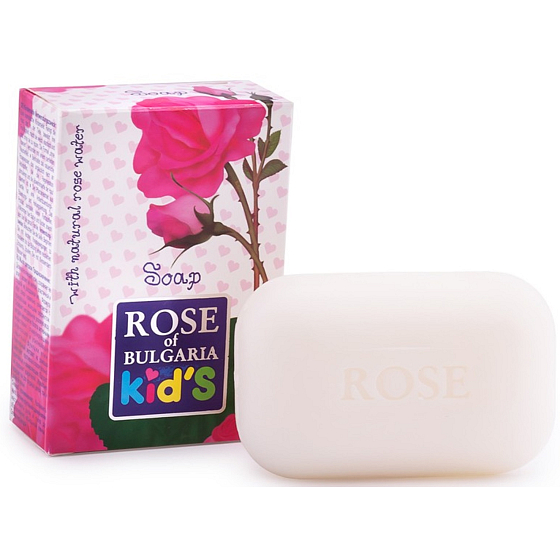 Rose of Bulgaria mydło toaletowe z wodą różaną dla dzieci 100 g
